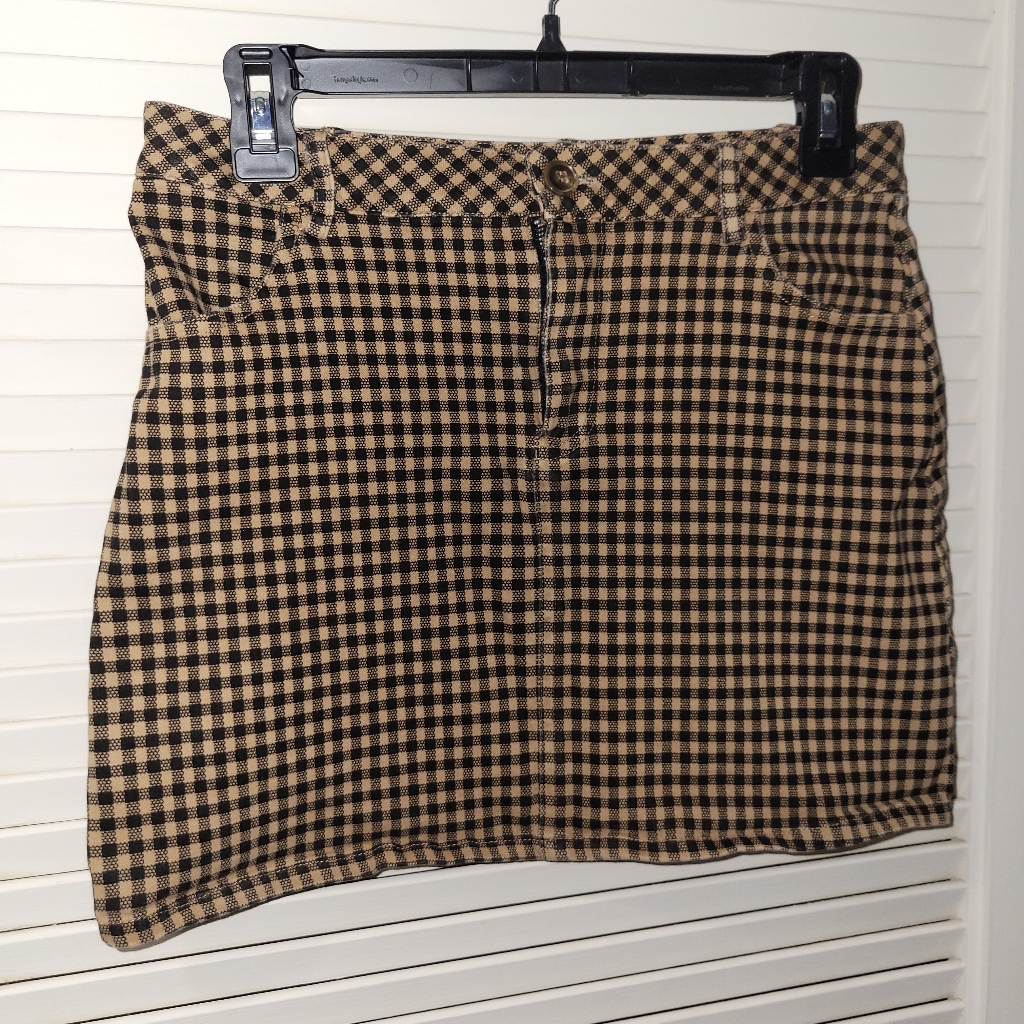 Checkered Micro Mini